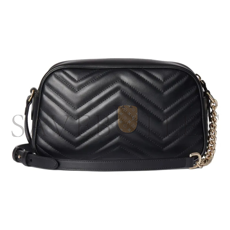 GUCCI GG MARMONT LEATHER CROSSBODY BAG 798715 (24.5*15*9cm)